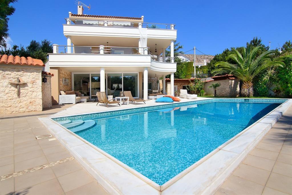 Luxury Villa Sea Melody Palaiá Fókaia Exteriér fotografie