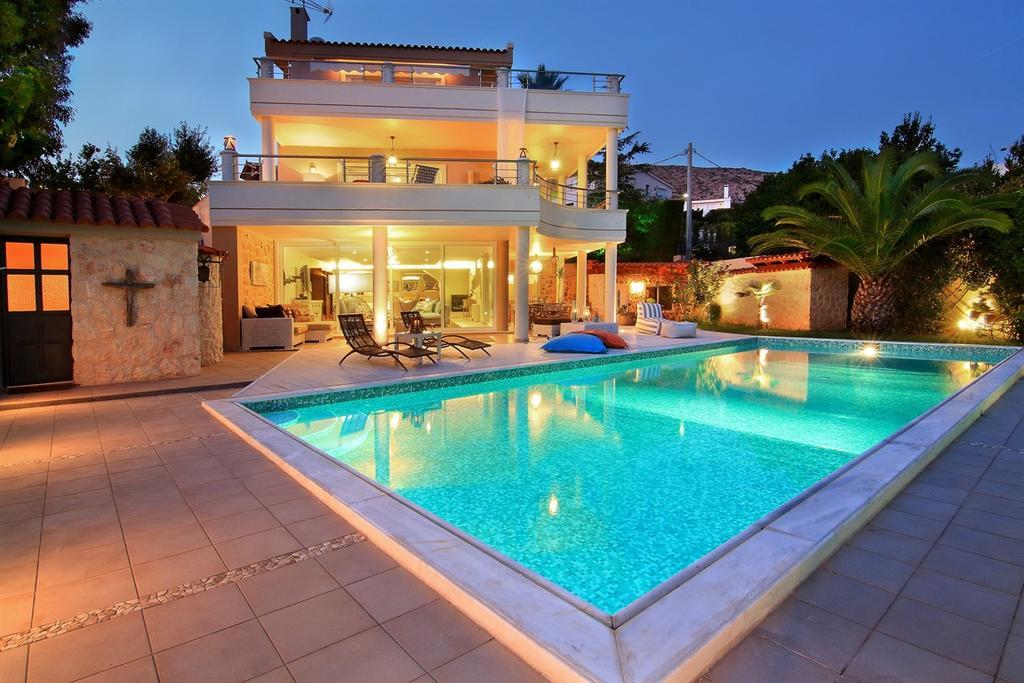 Luxury Villa Sea Melody Palaiá Fókaia Exteriér fotografie